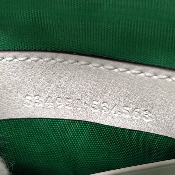 Authentic Gucci White Canvas Shoulder Bag mon962-110525 - Picture 15 of 16